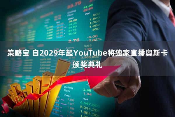 策略宝 自2029年起YouTube将独家直播奥斯卡颁奖典礼