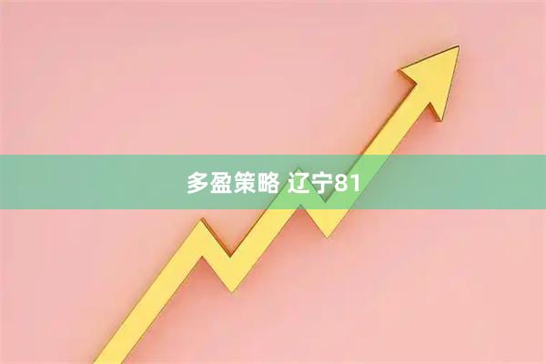 多盈策略 辽宁81